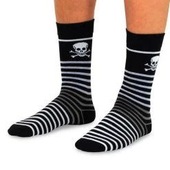TeeHee Gift Ideas Skulls And Stripes Unisex Socks