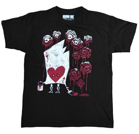 Akumu Ink Men's Stuff Painting The Roses With Blood T-Shirt 3 Akumu Ink Men's Stuff Painting The Roses With Blood T-Shirt
