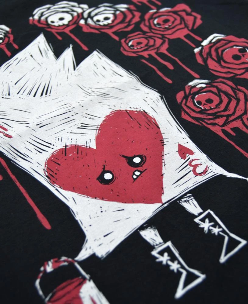 Akumu Ink Men's Stuff Painting The Roses With Blood T-Shirt 4 Akumu Ink Men's Stuff Painting The Roses With Blood T-Shirt