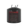 Gothic Gifts Gift Ideas 7.5cm Vampire Tears Pillar Candle