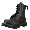 Angry Itch 8-Hole - Black Leather Boots