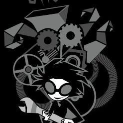 Vampire Freaks Machine Mechanic Mens T-Shirt