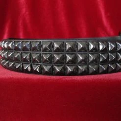 Ape Leather Leather Three Row Pyramid Belt 11 Ape Leather Leather Three Row Pyramid Belt