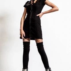 Killstar All Attitude Cut-Out Dress [BLACK]