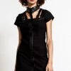 Killstar All Attitude Cut-Out Dress [BLACK]