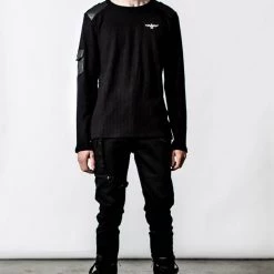 Killstar Men's Stuff At Ease Long Sleeve Top 17 Killstar Men's Stuff At Ease Long Sleeve Top