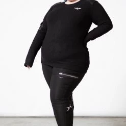 Killstar Men's Stuff At Ease Long Sleeve Top 22 Killstar Men's Stuff At Ease Long Sleeve Top