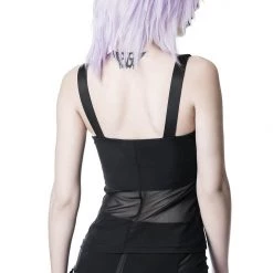 Killstar Women's Stuff Atara Strap Top