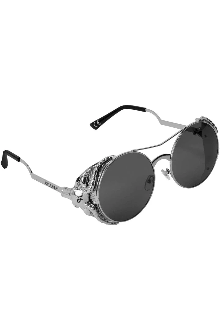 Killstar Baphomet Sunglasses (Silver) 3 Killstar Baphomet Sunglasses (Silver)
