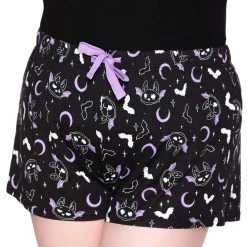 Killstar Batty Sleep Shorts Women's Stuff