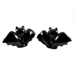 Sourpuss Black Bat Salt & Pepper Shakers