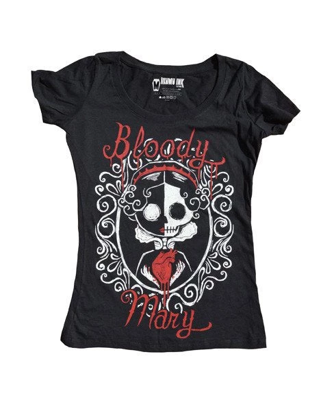 Akumu Ink Bloody Mary Scoop Tee - Women 3 Akumu Ink Bloody Mary Scoop Tee - Women