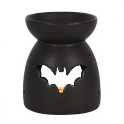 Gothic Gifts Gift Ideas Black Bat Cut Out Oil Burner