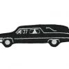 Project Pinup Black Funeral Hearse Car Iron On Embroidered Patch Gift Ideas 1 Project Pinup Black Funeral Hearse Car Iron On Embroidered Patch Gift Ideas