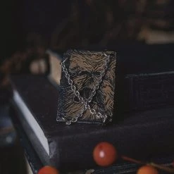 Lively Ghosts Book Of The Dead Enamel Pin