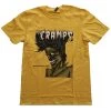 Rock Off Trade Men's Stuff The Cramps Bad Music Unisex T-Shirt - Yellow