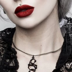 Rogue And Wolf Jewelry Callisto Necklace In Black