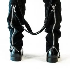 Lip Service Men's Stuff Cross Strap Stretch Jeans