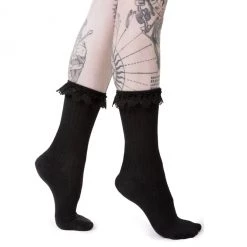 Killstar Cruella Ankle Socks - Black Gift Ideas