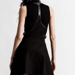 Killstar Dazed & Confused Suspender Skirt [BLACK] Women's Stuff