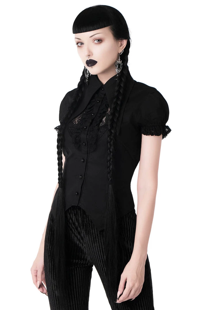 Killstar Women's Stuff Devil's Claw Shirt 5 Killstar Women's Stuff Devil's Claw Shirt