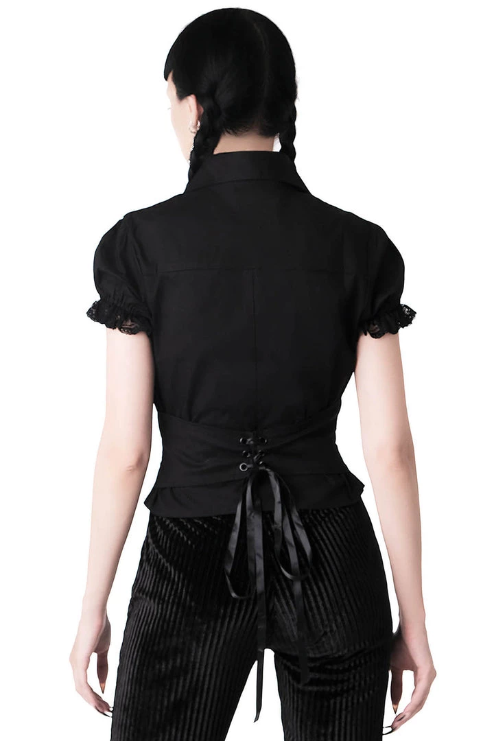 Killstar Women's Stuff Devil's Claw Shirt 6 Killstar Women's Stuff Devil's Claw Shirt