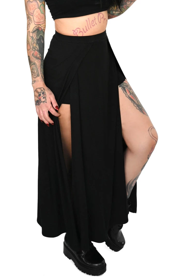 FOXBLOOD Darla Maxi Skirt With Built In Shorts Women's Stuff 5 FOXBLOOD Darla Maxi Skirt With Built In Shorts Women's Stuff