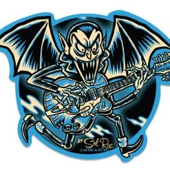 Retro-a-go-go Drac Rocs Vinyl Sticker Stickers