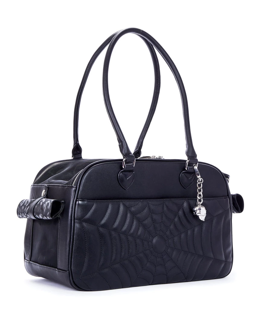 Lux De Ville Bags & Backpacks Elvira Lux Pet Carrier Black Matte Web 3 Lux De Ville Bags & Backpacks Elvira Lux Pet Carrier Black Matte Web