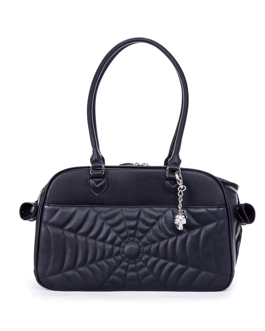 Lux De Ville Bags & Backpacks Elvira Lux Pet Carrier Black Matte Web 4 Lux De Ville Bags & Backpacks Elvira Lux Pet Carrier Black Matte Web