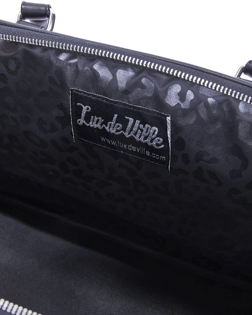 Lux De Ville Bags & Backpacks Elvira Lux Pet Carrier Black Matte Web 6 Lux De Ville Bags & Backpacks Elvira Lux Pet Carrier Black Matte Web