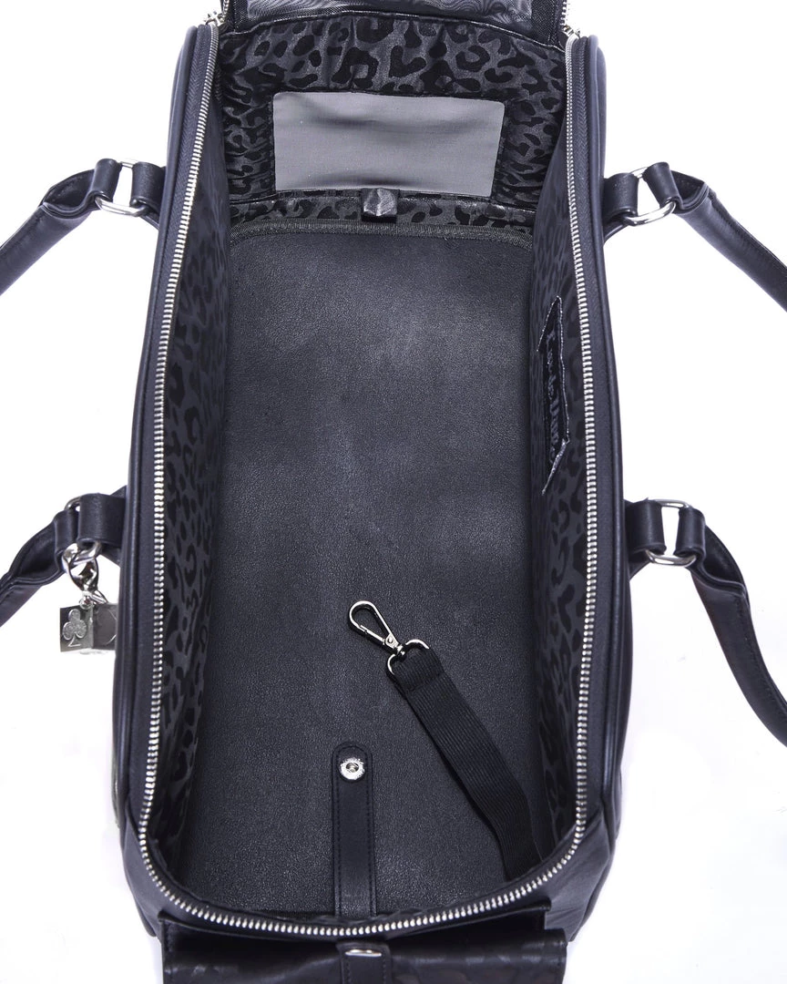 Lux De Ville Bags & Backpacks Elvira Lux Pet Carrier Black Matte Web 7 Lux De Ville Bags & Backpacks Elvira Lux Pet Carrier Black Matte Web