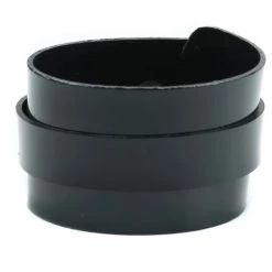 Funk Plus Men's Stuff Black Vinyl Wristband