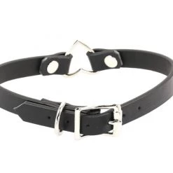 Funk Plus Chokers And Collars SMALL HEART RING CHOKER - VEGAN