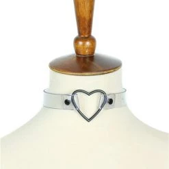 Funk Plus Black Heart Choker - Vinyl