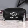 Gothic Gifts Gift Ideas As Black As My Soul Makeup Bag