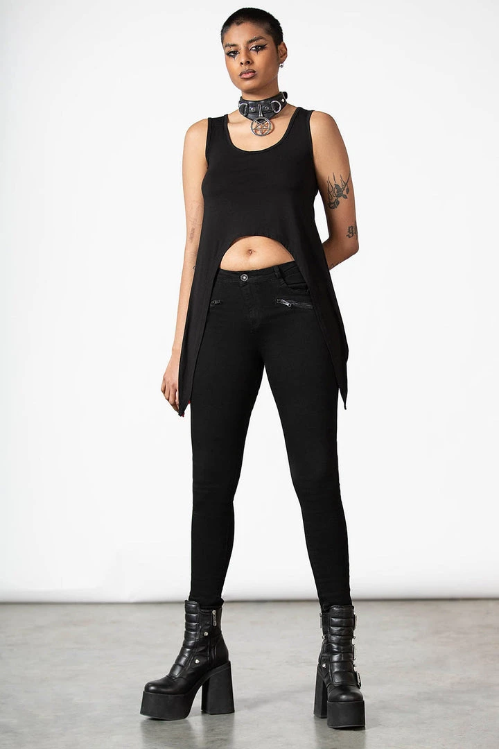 Killstar Furor Crop Top Women's Stuff 5 Killstar Furor Crop Top Women's Stuff