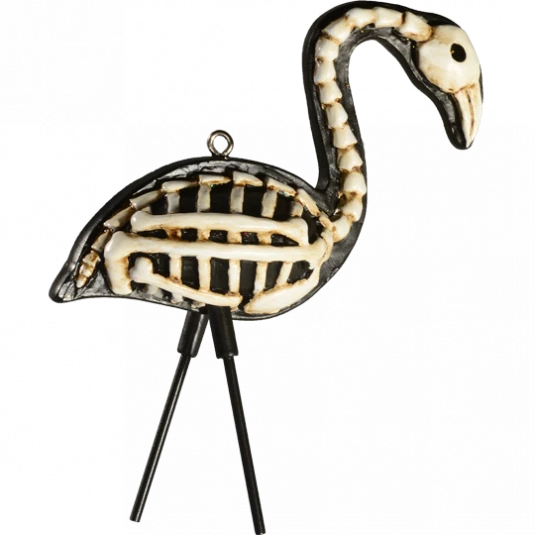 Horrornaments Skelemingo Housewares 3 Horrornaments Skelemingo Housewares