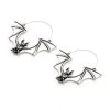 BodyVibe Flying Vampire Bat Plug Hoops Jewelry