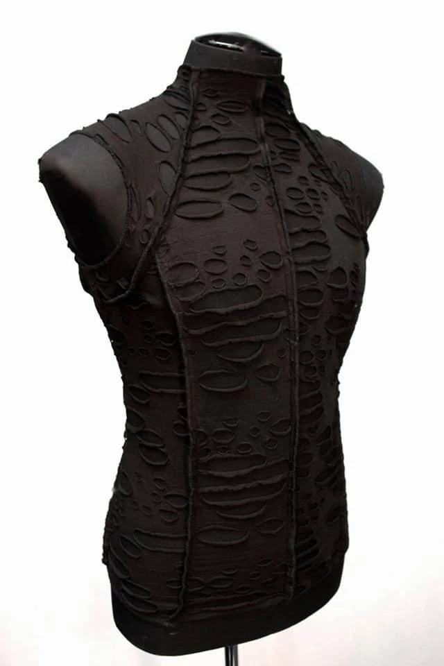 Shrine Future Shock T – Black Decayed Fabric 4 Shrine Future Shock T – Black Decayed Fabric