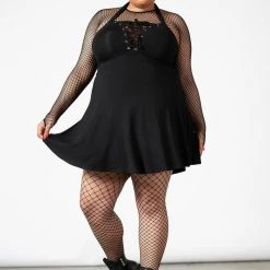 Killstar Gothica Halter Dress Women's Stuff