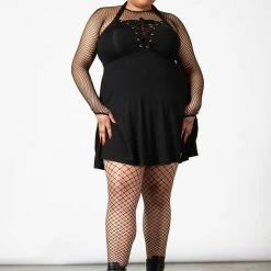 Killstar Gothica Halter Dress Women's Stuff