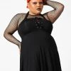 Killstar Gothica Halter Dress Women's Stuff