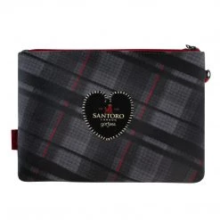 Santoro London Gorjuss Tartan Accessory Pouch - The Collector