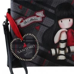 Santoro London Gorjuss Tartan Accessory Pouch - The Collector