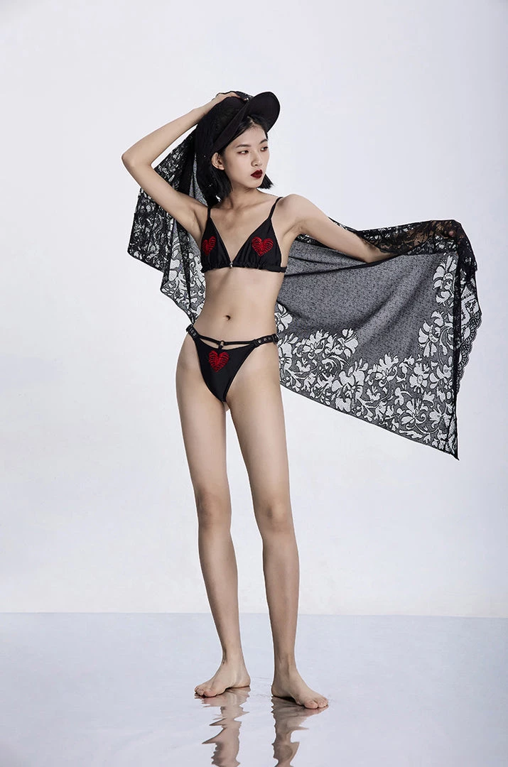 Punk Rave Bat Lace Shawl Accessories 5 Punk Rave Bat Lace Shawl Accessories