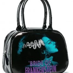 Rock Rebel Blue Bride Bowler Handbag