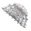 Kreepsville666 Accessories Spiderweb Hair Claw Clip Silver