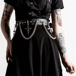 Killstar Women's Stuff Hope To Die Cross Belt