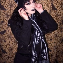 Bloody Rose Boutique Nokturnal Bats Scarf Men's Stuff